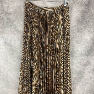 American Eagle zebra print skirt